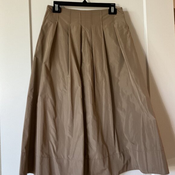 Peserico taffeta pleated skirt - Picture 3 of 5